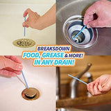12Pcs Kitchen Sink Sewer Cleaning Agent Remove Oil Pollution Washbasin Toilet Bathtub Pipe Cleaning Stick Household Cleaning - Alif Online
