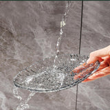 8 Pcs Transparent Spit Bone Dish