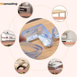 4 Pcs Silicone Table Corner Edge Protector Covers