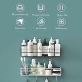 Mega Saver Pack – Set of 2 Luxury Wall Mounted Racks (Black + White)