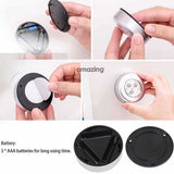 LED Push Button Tap Light Adhesive Pack Of 3