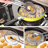 Frying Tong With Strainer Stainless Steel