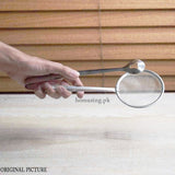 Frying Tong With Strainer Stainless Steel