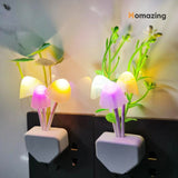LED Mushroom Night Light With Sensor
