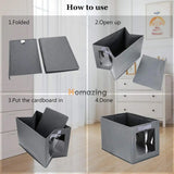 Foldable Storage Box With Handle