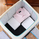 Foldable Storage Box Organizer For Clothes 66 Ltr