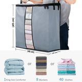 Blanket Cloth Bag Grey Pack Of 4