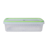 Food Storage Container Box 1 pcs Rectangular 2 Ltr Plastic Airtight with Lid