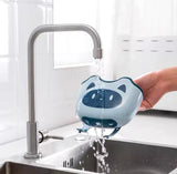 Kitchen Dish Sponge Holder with Drain