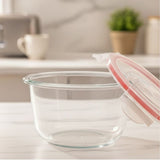Limon 2 Liter Airtight Glass Bowl With Lid