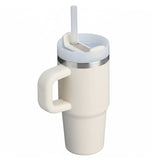 Stanley 14 OZ Quencher H2 0 FlowState Cream Tumbler