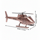 Helicopter Decorative Piece Metal