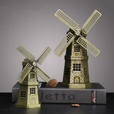 Windmill Decorative Showpiece Premium Metal Home & Office Decor