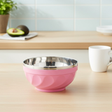Colorful Double Layer Stainless Steel Bowl