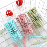 50 Pcs Fruit Forks Set with Box Reusable Mini Dessert & Snack Picks