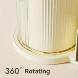 Rotating 2 In 1 Combination Cosmetic Display Box with Drawer Compact 360°