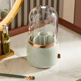 Rotating Dust Proof Makeup Brush Holder Organizer