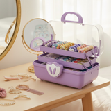 Hair Accessories Storage Box with Lid
