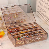 Acrylic Jewelry Storage Box 2 Layer Organizer