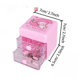 Mini Storage Drawers 2 Layer Sanrio Desk Organizer