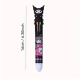 kuromi 10 in 1 colour ball pen 1pc