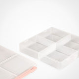 Limon Big 4 Section Freezer Airtight Plastic Box With Lid