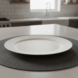 Brilliant Round Ceramic Serving Plate 8.25Inch