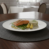 Brilliant Round Ceramic Serving Plate 10.25inch