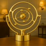 Golden Spinning Motion Orb Luxury Tabletop Decor