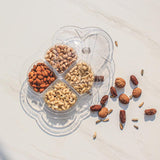 Dry Fruit Tray Premium Serving Dish 4 Compartment with Box