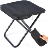 Portable Folding Camping Stool Lightweight Wallet Style Outdoor Chair