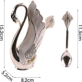Duck Spoon Set 6 pcs Decorative Stainless Steel Spoons