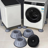 Washing Machine Anti Vibration Pads 4 Pcs Shock & Noise Absorbing Set