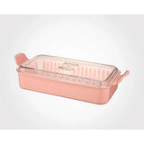 Limon Cutlery Box with Lid and Drain