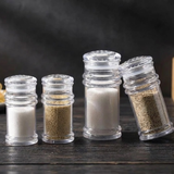 Acrylic Salt & Pepper Shaker Transparent Spice Dispenser
