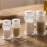Acrylic Salt & Pepper Shaker Transparent Spice Dispenser
