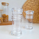 Acrylic Salt & Pepper Shaker Transparent Spice Dispenser