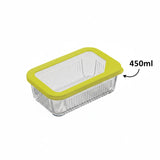 Limon 450ML Airtight Glass Container With Lid