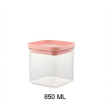 Limon Airtight 850 ML Stackable Acrylic Storage Jar