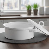 Brilliant 8.5 inch Round Casserole Serving Dish