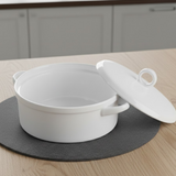 Brilliant 8.5 inch Round Casserole Serving Dish