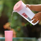 Spiky Fridge Water Bottle Durable Textured Grip Design 1.2 liter