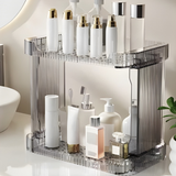 Double Layer Acrylic Multi Purpose Storage Rack
