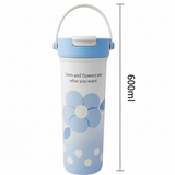 Stainless Steel Vacuum Coffee Mug Hot/Cold Insulated Tumbler 600 Ml
