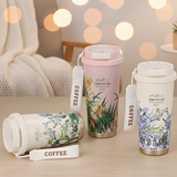 Stainless Steel Coffee Mug Travel Bottle for Hot & Cold Drinks 500 ml