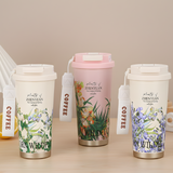 Stainless Steel Coffee Mug Travel Bottle for Hot & Cold Drinks 500 ml