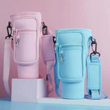 Carrier Bag For 40 OZ Tumbler With Phone Pocket Black