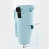 Carrier Bag For 40 OZ Tumbler With Phone Pocket Black