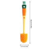 5 In 1 Cleaning Brush Long Handle Water Bottle Washer