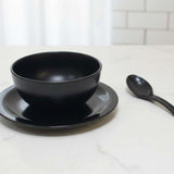 Melamine Spoon, Bowl & Plate Set Durable Lightweight Dining Set